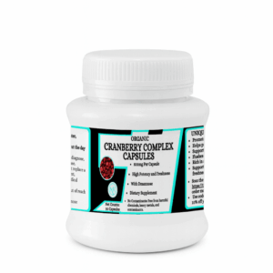Home 31 Organic Cranberry Complex Capsules - Supports urinary tract health - 50 Capsles