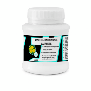 Organic Dandelion Powder Capsules