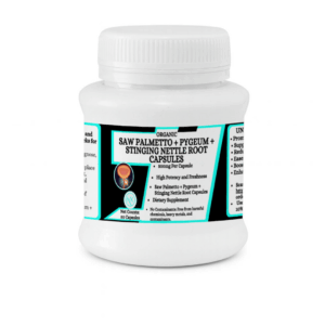 Saw Palmetto + Pygeum + Stinging Nettle Root Capsules