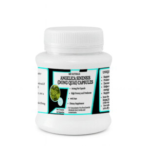 Angelica Sinensis (Dong Quai) Capsules - for hormonal and menstrual balance.