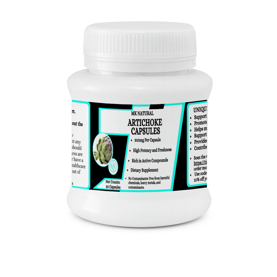 Artichoke Extract Capsules - Supports healthy liver function