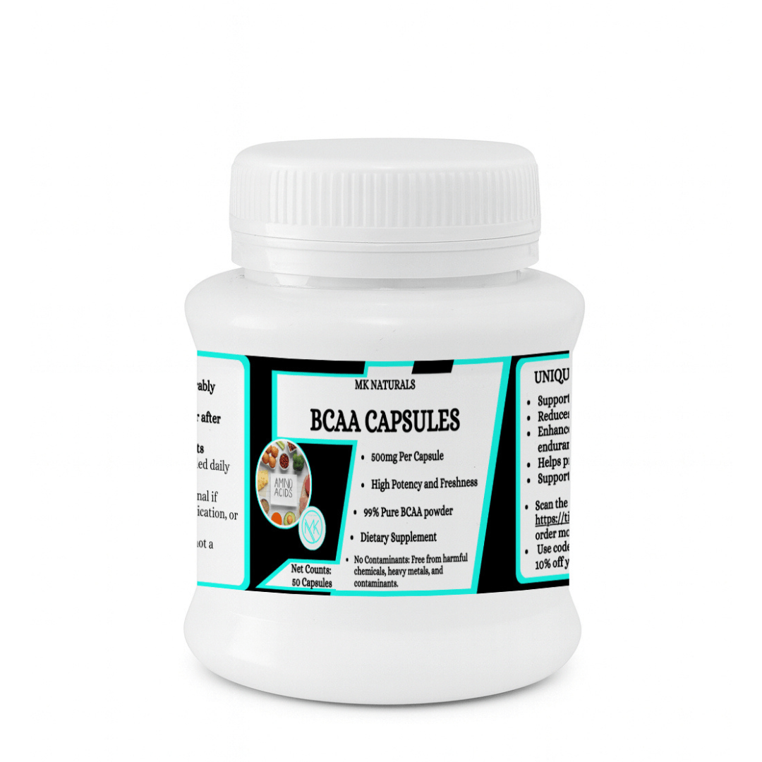BCAA Capsules - Fuel your muscles. Recover faster. Stay strong.
