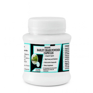 Barley Grass Capsules - Supports natural detox and cleansing
