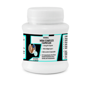 MSM Complex Capsules - with Collagen Type 2 - Joint & Mobility Support - 50 Capsules