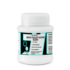 Men’s Vitality Power Blend Powder -A powerful all-in-one natural blend designed to Boosts natural libido