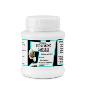 Red Ginseng Capsules - Supports natural energy and stamina