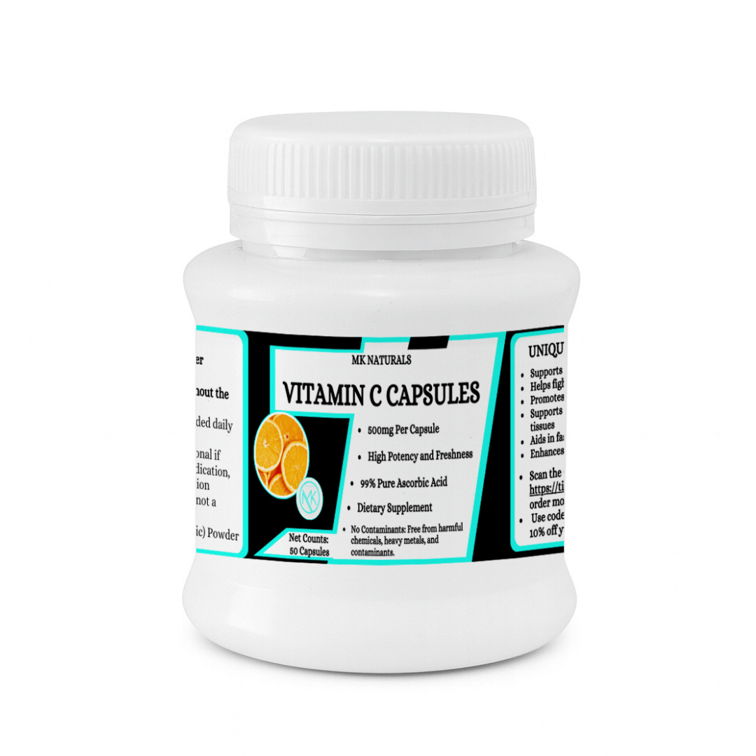 Vitamin C Capsules - Supports a strong immune system
