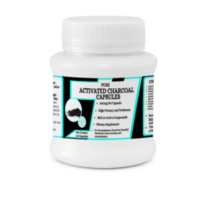 Activated Charcoal Capsules - Supports Digestive Comfort - 50 Capsules