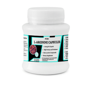 L-Arginine Capsules - Circulation, Energy & Performance Support,50 Capsules