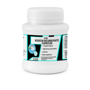 Sodium Bicarbonate Powder Capsules - Supports Healthy pH Balance - 50 Capsules