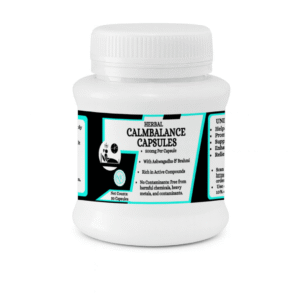 CalmBalance Capsules - Naturally Supports Sleep,Anxiety and Stress Relief,50 Capsules
