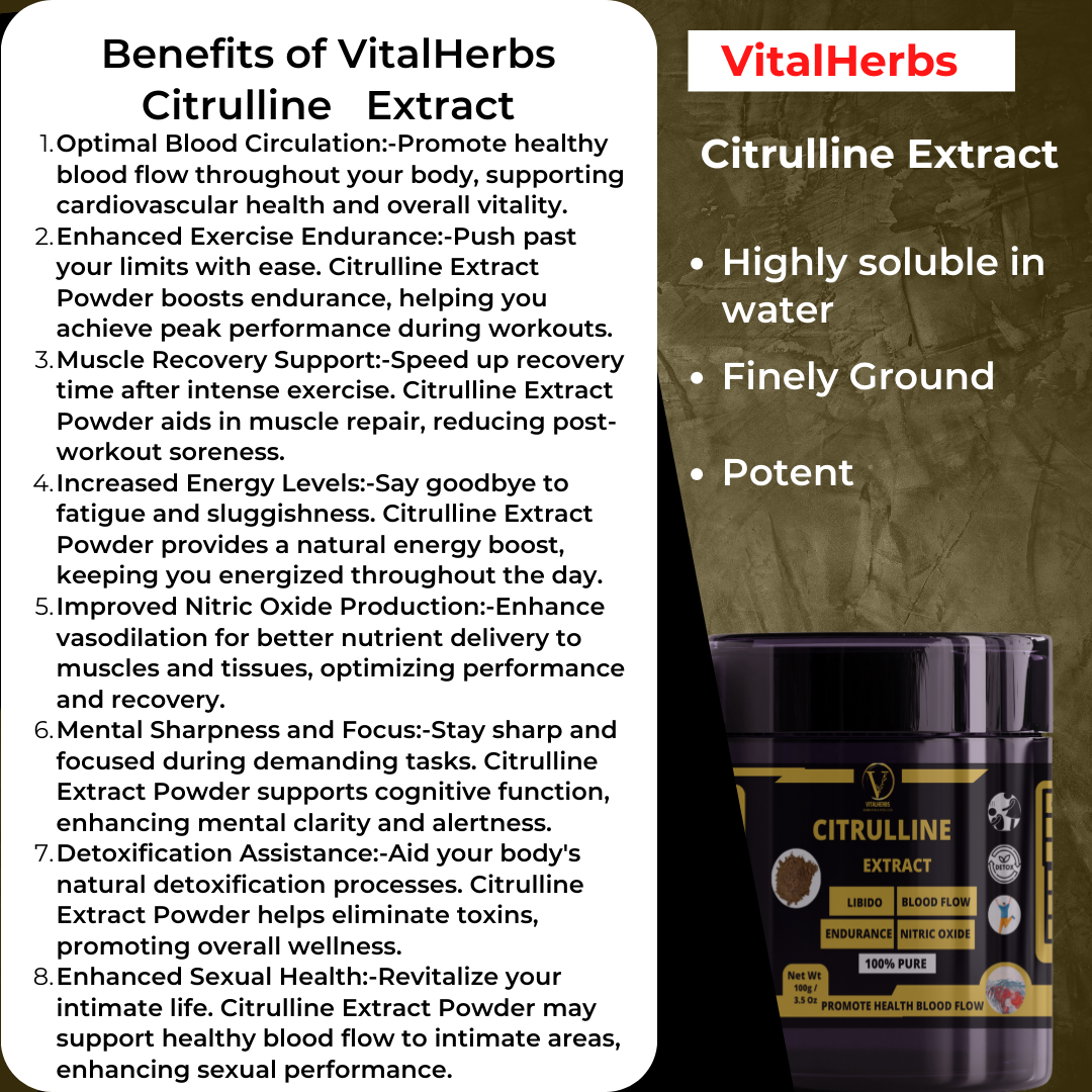 Citrulline Extract Powder – 100g - Image 2