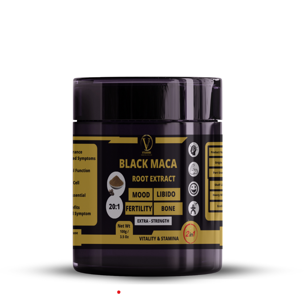 Black Maca -(10:1)/ (20:1) Powder – 100g - Image 5