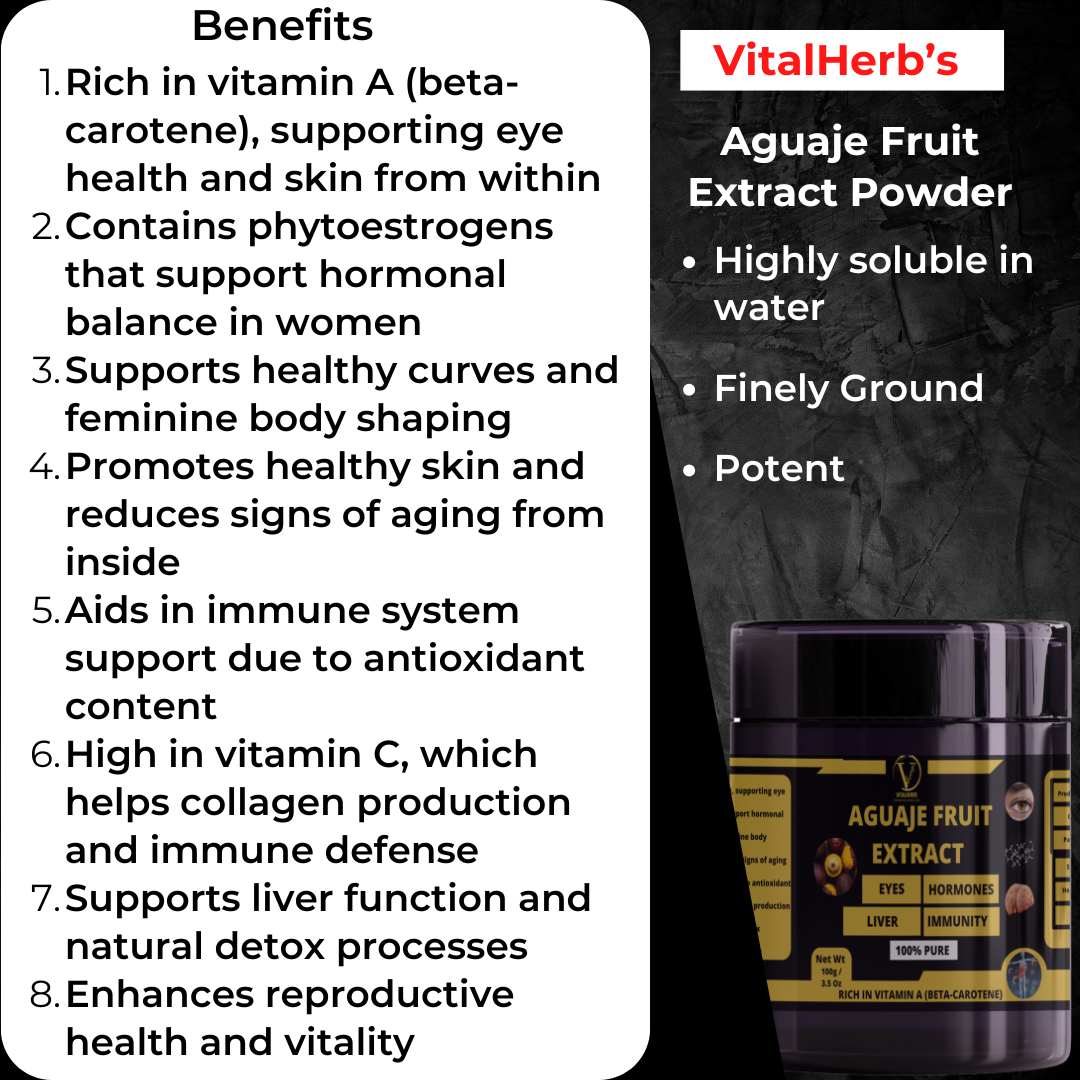 Aguaje Fruit Extract Powder – 100g - Image 2