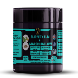 Slippery Elm & Marshmallow Root Extract Blend Powder – 100g