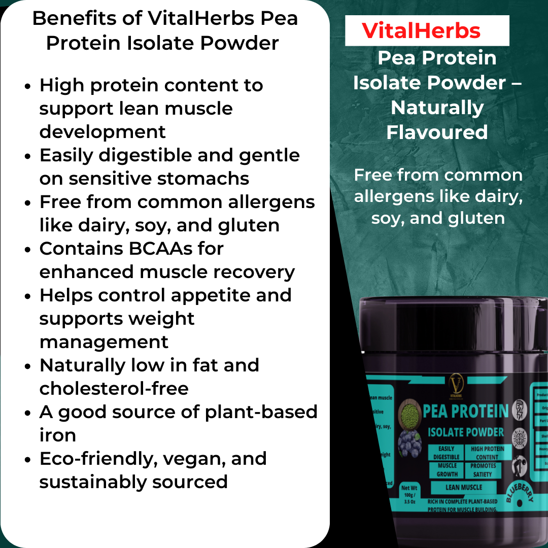Pea Protein Isolate Powder – 100g - Image 2