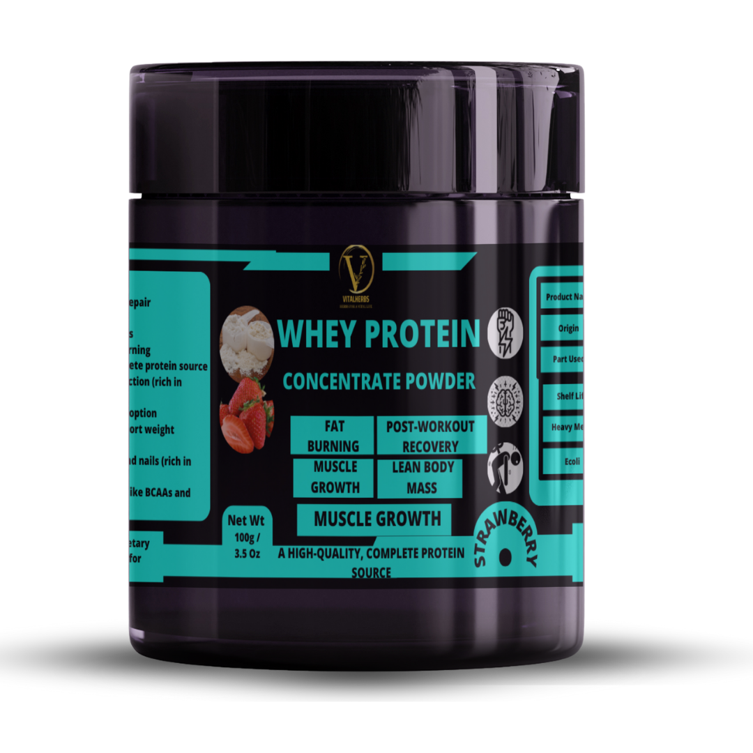 Whey Protein Concentrate Powder – 100g