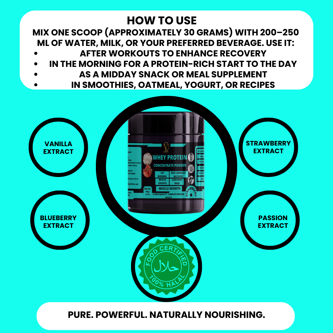 Whey Protein Concentrate Powder – 100g - Image 3