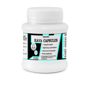 Kava Capsules -Reduces stress and anxious feelings naturally. - 50 Capsules