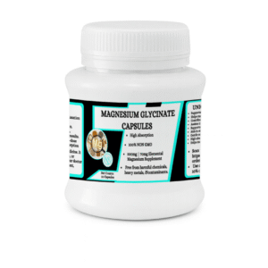 Magnesium Glycinate Capsules - Supports relaxation and promotes restful sleep. - 50 Capsules
