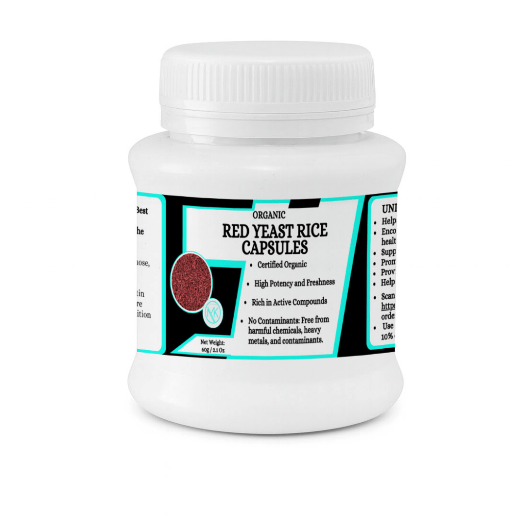 Red Yeast Rice Capsules - Helps support healthy cholesterol balance