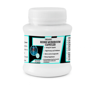 Reishi Mushroom Capsules - Immunity, Calm & Longevity Support,50 Capsules